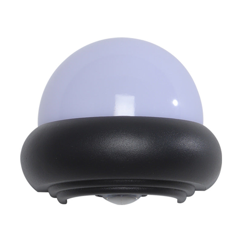 Lámpara de Aplique de Pared Exterior LED de Elipse de Aluminio Impermeable Nórdico Contemporáneo Para Jardín 