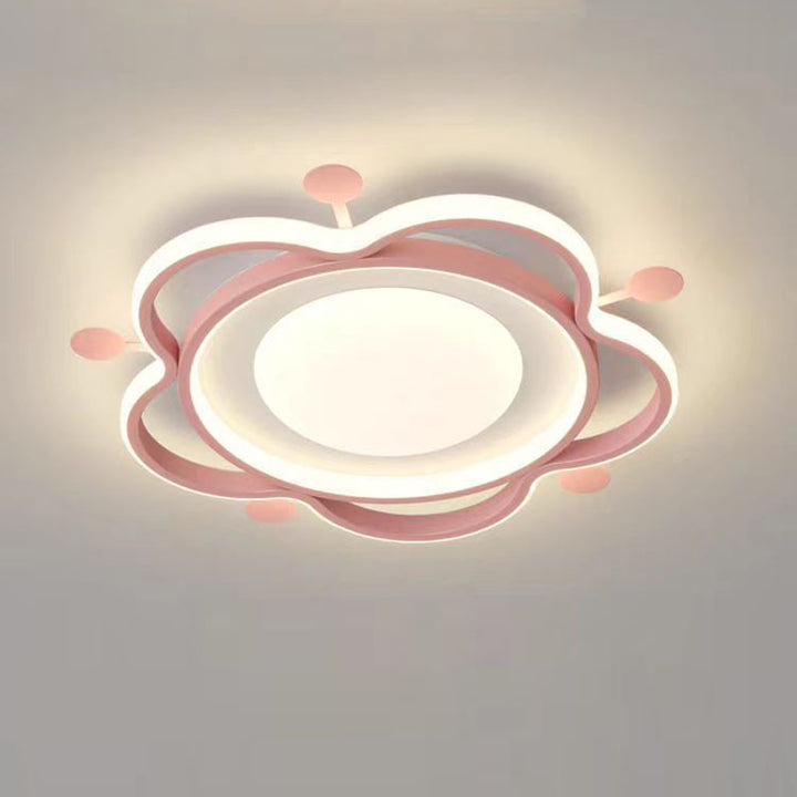 Zeitgenössische nordische Hardware Acryl Stern Schirm LED Deckenleuchte für das Schlafzimmer 