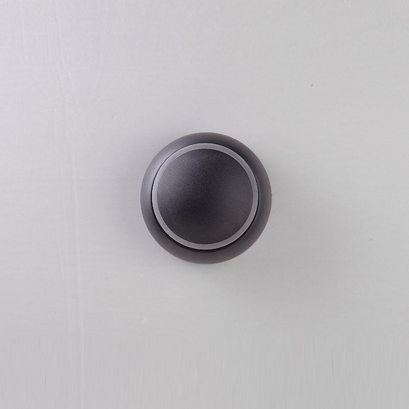 Lampe murale moderne minimaliste en cercle géométrique en aluminium PC LED pour chambre 