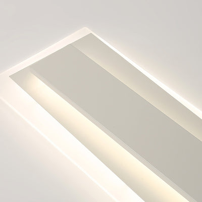 ضوء السقف المثبت بسطح LED بخط مستقيم من الألومنيوم الأكريليكي النوردي المعاصر لغرفة النوم 