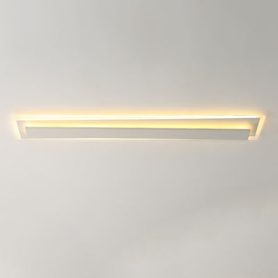 ضوء السقف المثبت بسطح LED بخط مستقيم من الألومنيوم الأكريليكي النوردي المعاصر لغرفة النوم 
