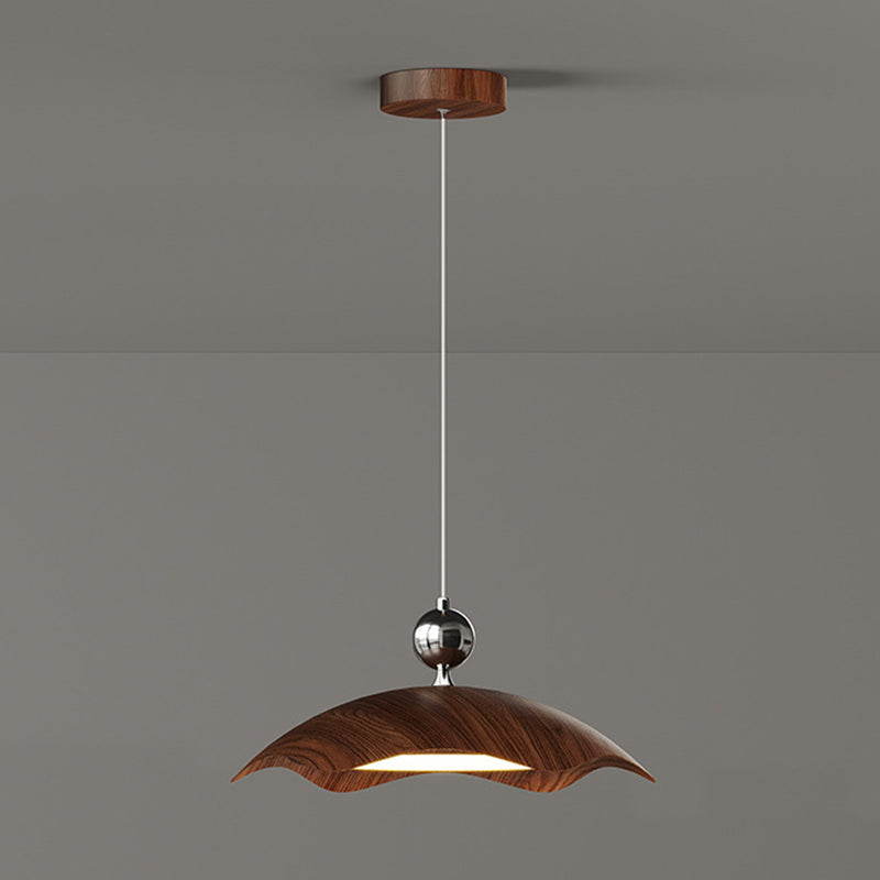 Traditional Vintage Iron PE Flying Saucer LED Pendant Light For Living Room