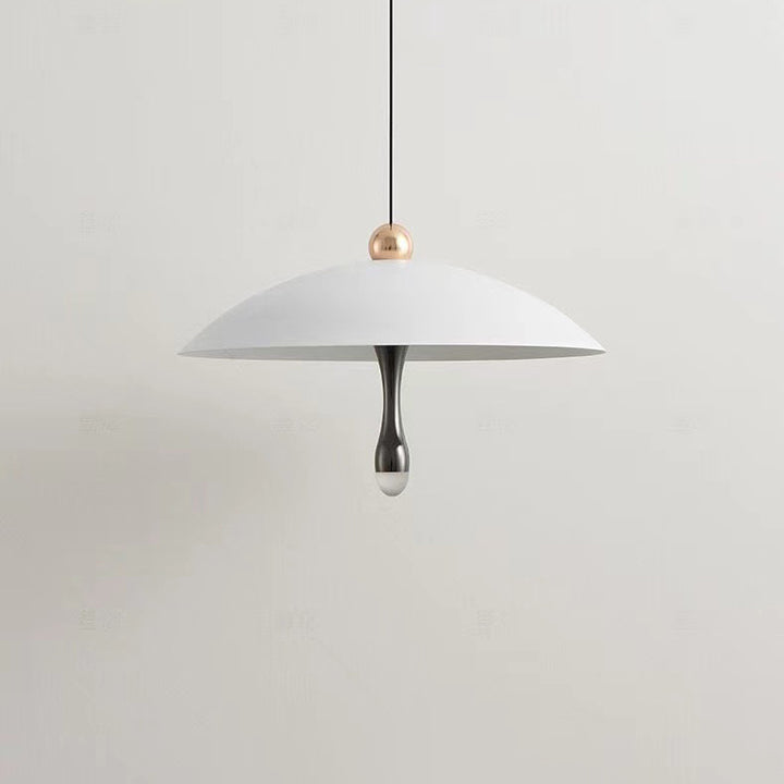 Lustre LED rond en aluminium acrylique scandinave contemporain pour salon 