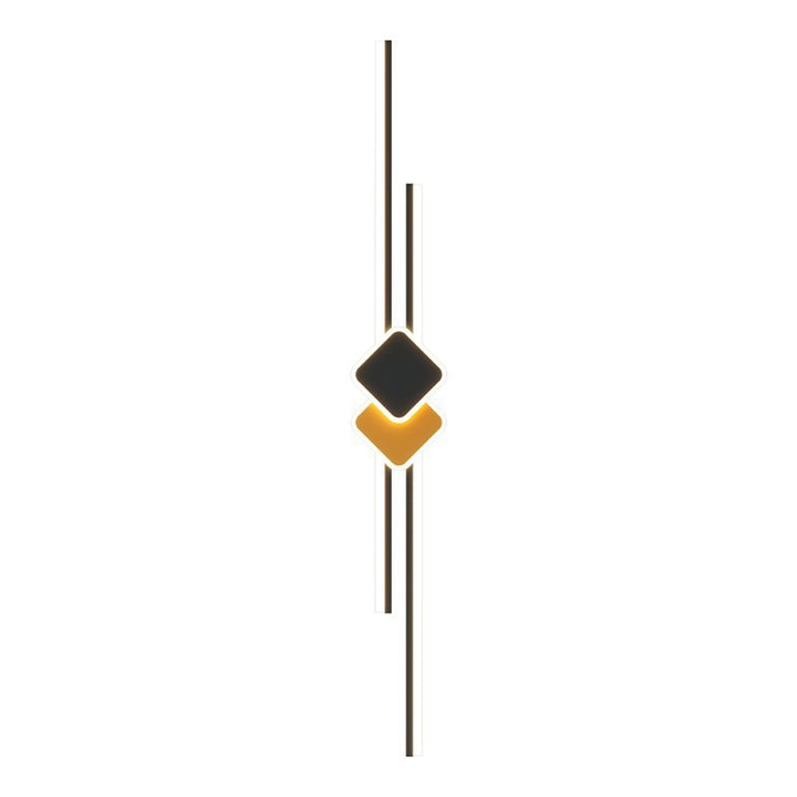 Modern Minimalist Aluminum Long Strip Linear Bar LED Wall Sconce Lamp For Dining Room
