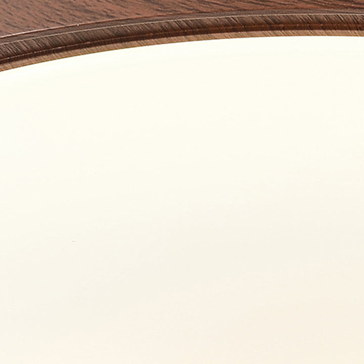 Plafonnier LED rond en fer acrylique de simplicité contemporaine pour chambre 