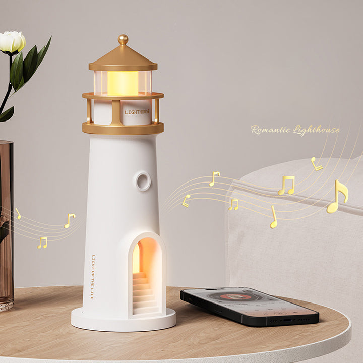 Lampe de table projecteur LED phare de lune ABS créative contemporaine pour chambre à coucher 
