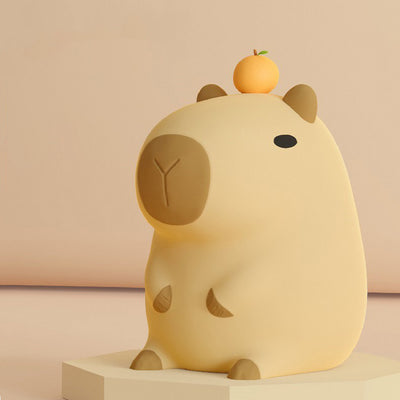 Contemporary Simplicity Cartoon Guinea Pig Silicone ABS LED Night Light Table Lamp For Bedroom