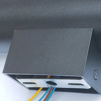 Moderne minimalistische Aluminium-Zylinder-LED-Wandleuchte mit Auf- und Abwärtsbeleuchtung für das Wohnzimmer 