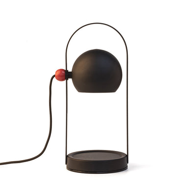 Modern Simplicity Adjustable Iron Spherical Shade 1-Light Portable Melting Wax Table Lamp For Bedroom