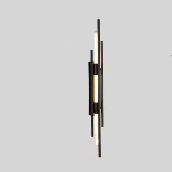 Modern Minimalist Iron Acrylic Long Strip LED Wall Sconce Lamp For Living Room