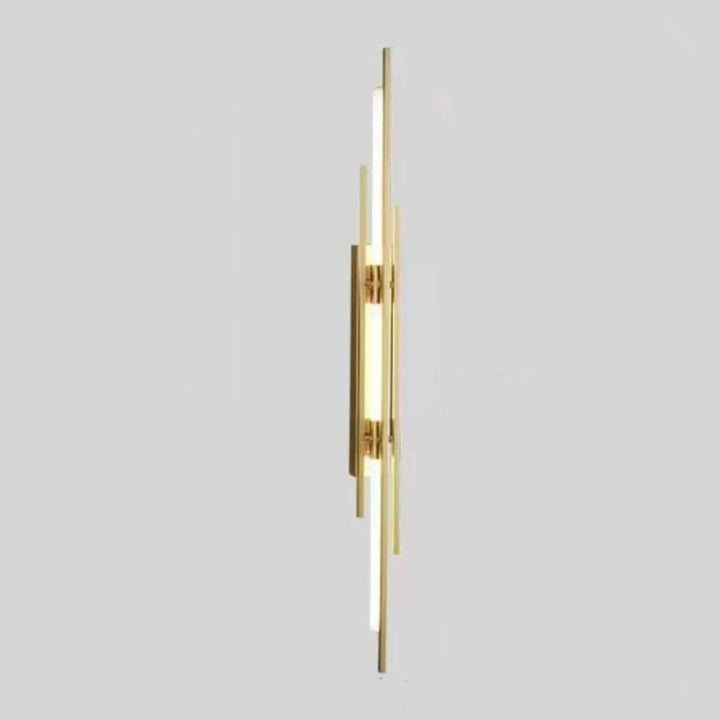 Modern Minimalist Iron Acrylic Long Strip LED Wall Sconce Lamp For Living Room