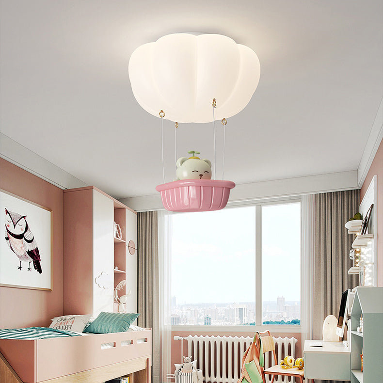 Plafonnier LED en fer acrylique géométrique cercle minimaliste moderne pour chambre 