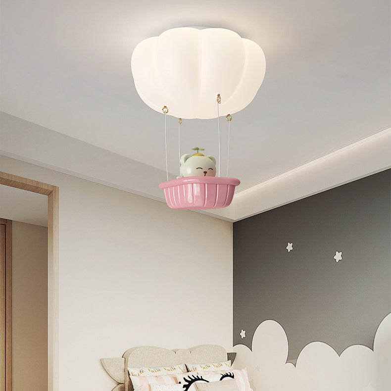 Plafonnier LED en fer acrylique géométrique cercle minimaliste moderne pour chambre 