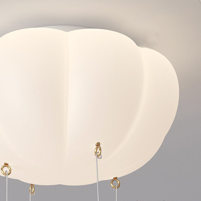 Plafonnier LED en fer acrylique géométrique cercle minimaliste moderne pour chambre 