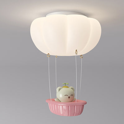 Plafonnier LED en fer acrylique géométrique cercle minimaliste moderne pour chambre 