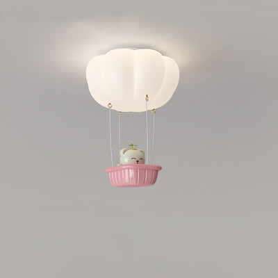 Plafonnier LED en fer acrylique géométrique cercle minimaliste moderne pour chambre 
