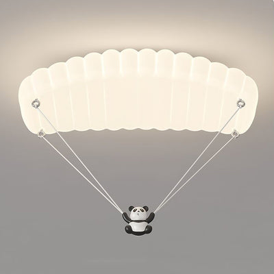 Plafonnier LED en fer acrylique géométrique cercle minimaliste moderne pour chambre 