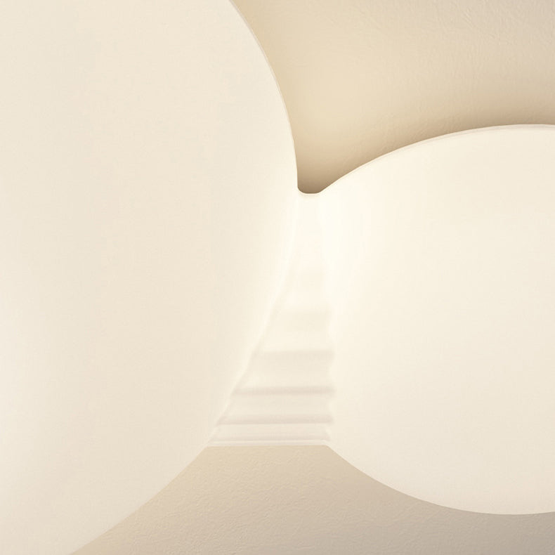 Contemporary Creative Cartoon Heart-Shaped Arrow PE Iron LED Flush Mount Ceiling Light For Bedroom