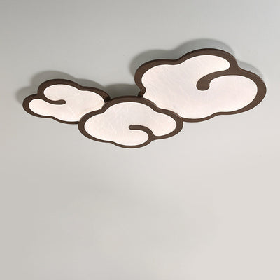 Plafonnier LED en fer acrylique géométrique cercle minimaliste moderne pour chambre 