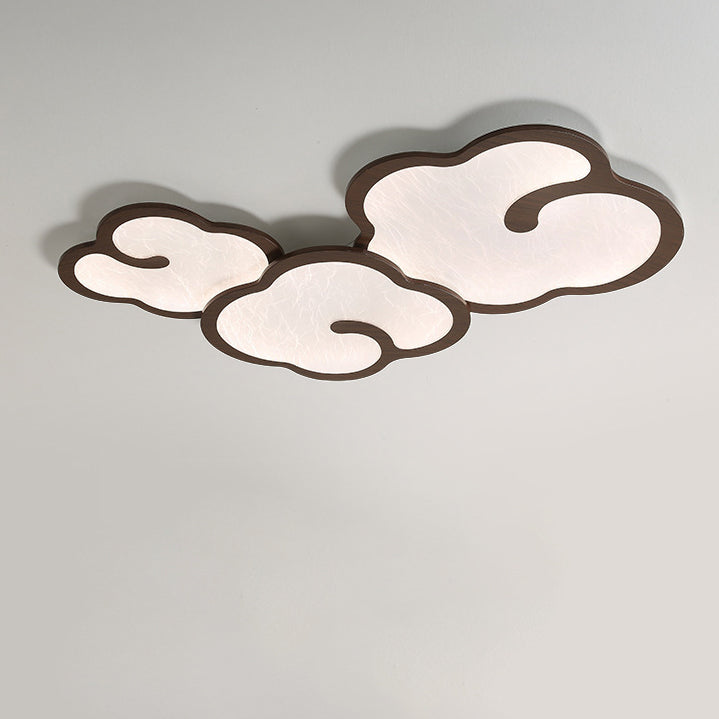 Plafonnier LED en fer acrylique géométrique cercle minimaliste moderne pour chambre 