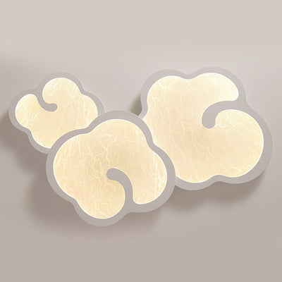 Plafonnier LED en fer acrylique géométrique cercle minimaliste moderne pour chambre 