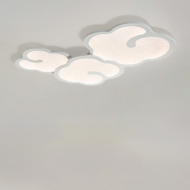 Plafonnier LED en fer acrylique géométrique cercle minimaliste moderne pour chambre 