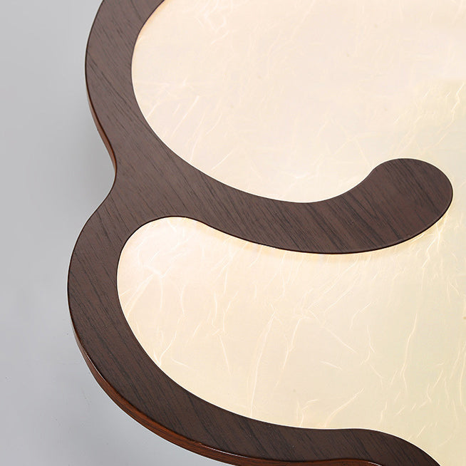 Plafonnier LED en fer acrylique géométrique cercle minimaliste moderne pour chambre 