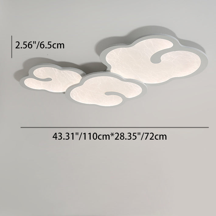Plafonnier LED en fer acrylique géométrique cercle minimaliste moderne pour chambre 