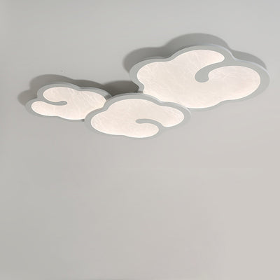 Plafonnier LED en fer acrylique géométrique cercle minimaliste moderne pour chambre 