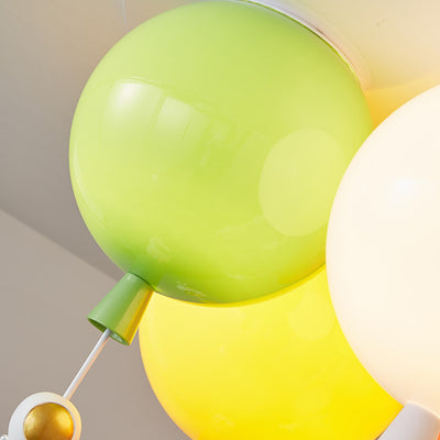 Plafonnier LED en fer acrylique géométrique cercle minimaliste moderne pour chambre 