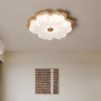 Plafonnier LED en fer acrylique géométrique cercle minimaliste moderne pour chambre 