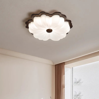 Plafonnier LED en fer acrylique géométrique cercle minimaliste moderne pour chambre 