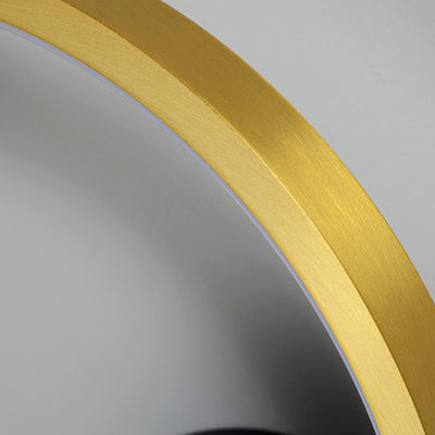 Simplicité Contemporaine Cercle Géométrique Anneau Fer Aluminium LED Applique Murale Pour Salon 