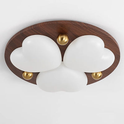 Plafonnier LED en fer acrylique géométrique cercle minimaliste moderne pour chambre 