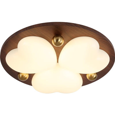 Plafonnier LED en fer acrylique géométrique cercle minimaliste moderne pour chambre 