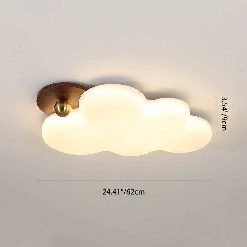 Plafonnier LED en fer acrylique géométrique cercle minimaliste moderne pour chambre 