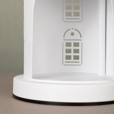 Lampe de table en cire fondue à 1 lumière en fer de modernité simplicité pour la chambre 