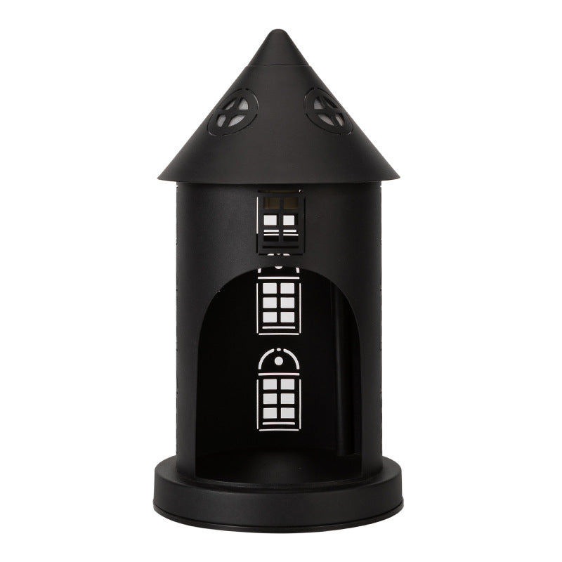 Lampe de table en cire fondue à 1 lumière en fer de modernité simplicité pour la chambre 