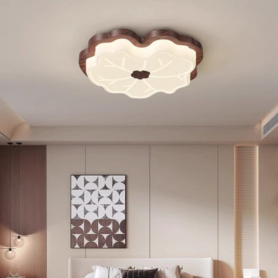 Plafonnier LED en fer acrylique géométrique cercle minimaliste moderne pour chambre 