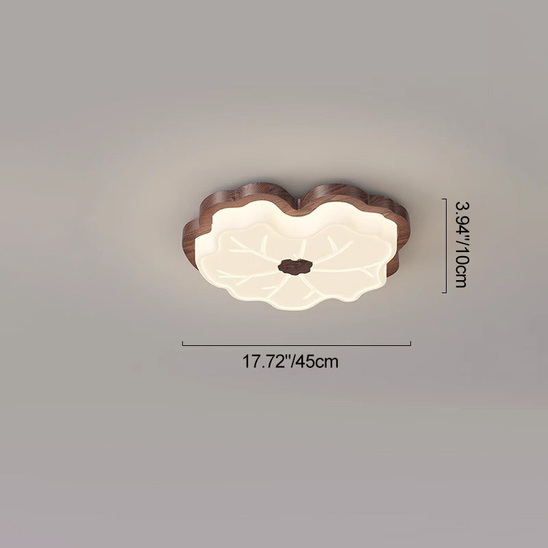 Plafonnier LED en fer acrylique géométrique cercle minimaliste moderne pour chambre 