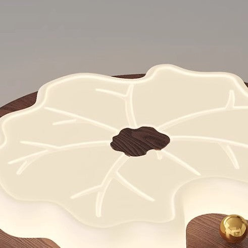 Plafonnier LED en fer acrylique géométrique cercle minimaliste moderne pour chambre 