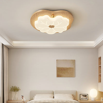 Plafonnier LED en fer acrylique géométrique cercle minimaliste moderne pour chambre 