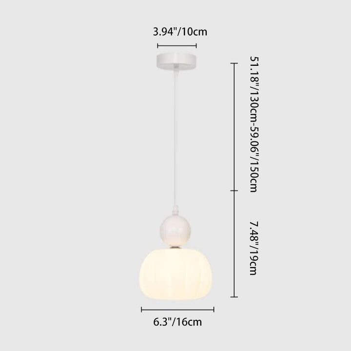 Traditionelle französische Eisen Acryl Baumwolle Blume 1-Licht Pendelleuchte für Wohnzimmer 