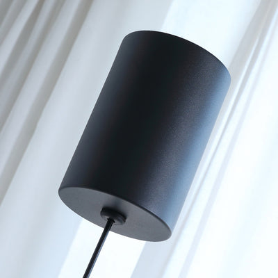 Contemporary Nordic Iron Acrylic Lava Round 1-Light Pendant Light For Bedroom