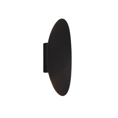 Modern Minimalist Aluminum Elliptical Waterproof LED Wall Sconce Lamp For Outdoor Patio
