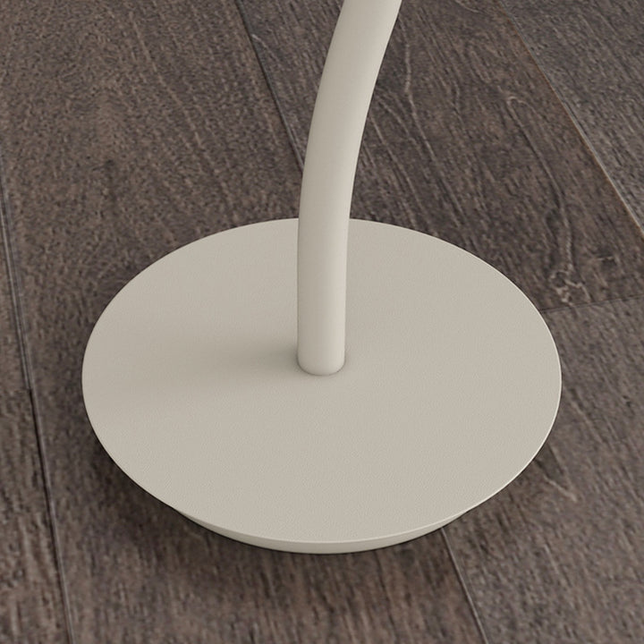 Lampe de sol moderne Art Déco PE Tulip Shade en fer à 2 lumières pour salon 