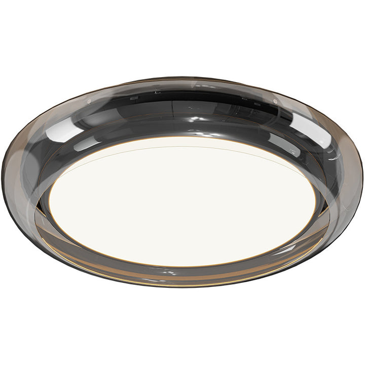Lumière de plafond moderne minimaliste en acrylique géométrique cercle LED pour salon 