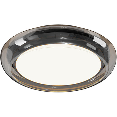 Moderne minimalistische Hardware Acryl Geometrie Kreis LED Deckenleuchte für Wohnzimmer 