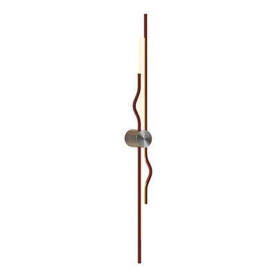 Modern Minimalist Corrugated Acrylic Iron LED Wall Sconce Lamp For Living Room