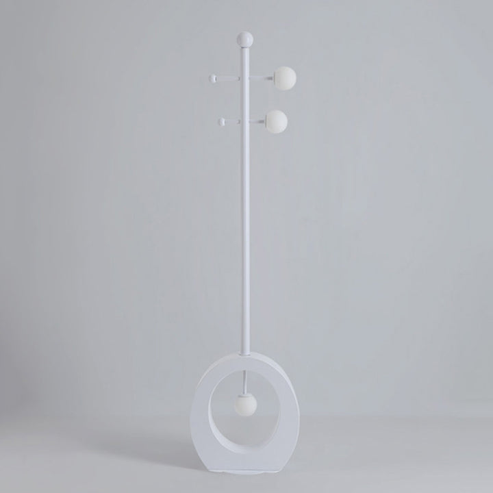 Contemporary Creative Cartoon Violin Iron Glass 3-Light Standing Floor Lamp For Living Room